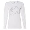 Gildan Missy Fit Long Sleeve T-shirt Thumbnail