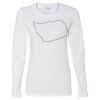 Gildan Missy Fit Long Sleeve T-shirt Thumbnail