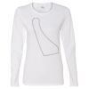 Gildan Missy Fit Long Sleeve T-shirt Thumbnail