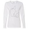 Gildan Missy Fit Long Sleeve T-shirt Thumbnail