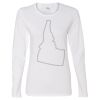 Gildan Missy Fit Long Sleeve T-shirt Thumbnail