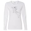 Gildan Missy Fit Long Sleeve T-shirt Thumbnail