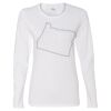 Gildan Missy Fit Long Sleeve T-shirt Thumbnail