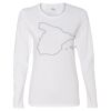Gildan Missy Fit Long Sleeve T-shirt Thumbnail
