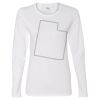Gildan Missy Fit Long Sleeve T-shirt Thumbnail