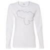 Gildan Missy Fit Long Sleeve T-shirt Thumbnail