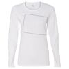 Gildan Missy Fit Long Sleeve T-shirt Thumbnail