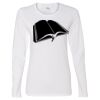 Gildan Missy Fit Long Sleeve T-shirt Thumbnail