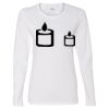 Gildan Missy Fit Long Sleeve T-shirt Thumbnail