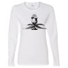 Gildan Missy Fit Long Sleeve T-shirt Thumbnail