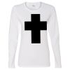 Gildan Missy Fit Long Sleeve T-shirt Thumbnail