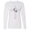 Gildan Missy Fit Long Sleeve T-shirt Thumbnail