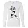 Gildan Missy Fit Long Sleeve T-shirt Thumbnail