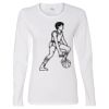 Gildan Missy Fit Long Sleeve T-shirt Thumbnail