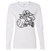Gildan Missy Fit Long Sleeve T-shirt Thumbnail