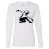 Gildan Missy Fit Long Sleeve T-shirt Thumbnail