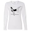 Gildan Missy Fit Long Sleeve T-shirt Thumbnail