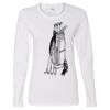 Gildan Missy Fit Long Sleeve T-shirt Thumbnail