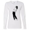 Gildan Missy Fit Long Sleeve T-shirt Thumbnail