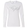 Gildan Missy Fit Long Sleeve T-shirt Thumbnail