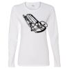 Gildan Missy Fit Long Sleeve T-shirt Thumbnail