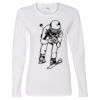 Gildan Missy Fit Long Sleeve T-shirt Thumbnail