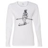 Gildan Missy Fit Long Sleeve T-shirt Thumbnail