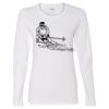 Gildan Missy Fit Long Sleeve T-shirt Thumbnail
