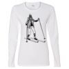 Gildan Missy Fit Long Sleeve T-shirt Thumbnail