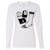 Gildan Missy Fit Long Sleeve T-shirt Thumbnail