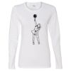 Gildan Missy Fit Long Sleeve T-shirt Thumbnail