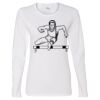 Gildan Missy Fit Long Sleeve T-shirt Thumbnail