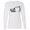 Gildan Missy Fit Long Sleeve T-shirt Thumbnail