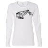 Gildan Missy Fit Long Sleeve T-shirt Thumbnail