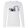 Gildan Missy Fit Long Sleeve T-shirt Thumbnail