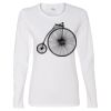 Gildan Missy Fit Long Sleeve T-shirt Thumbnail