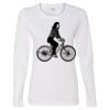 Gildan Missy Fit Long Sleeve T-shirt Thumbnail