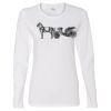 Gildan Missy Fit Long Sleeve T-shirt Thumbnail