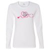 Gildan Missy Fit Long Sleeve T-shirt Thumbnail