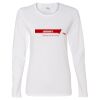Gildan Missy Fit Long Sleeve T-shirt Thumbnail