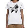 Gildan 100% Cotton Ladies Tee Thumbnail