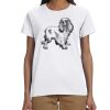 Gildan 100% Cotton Ladies Tee Thumbnail