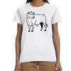 Gildan 100% Cotton Ladies Tee Thumbnail