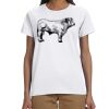 Gildan 100% Cotton Ladies Tee Thumbnail