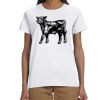 Gildan 100% Cotton Ladies Tee Thumbnail
