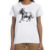 Gildan 100% Cotton Ladies Tee Thumbnail