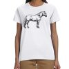 Gildan 100% Cotton Ladies Tee Thumbnail
