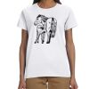 Gildan 100% Cotton Ladies Tee Thumbnail