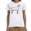 Gildan 100% Cotton Ladies Tee Thumbnail
