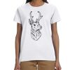 Gildan 100% Cotton Ladies Tee Thumbnail